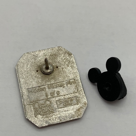 Disney Parks Princess Cinderella Gem Blue Hidden Mickey 2008 Lapel Pin - Picture 3 of 4